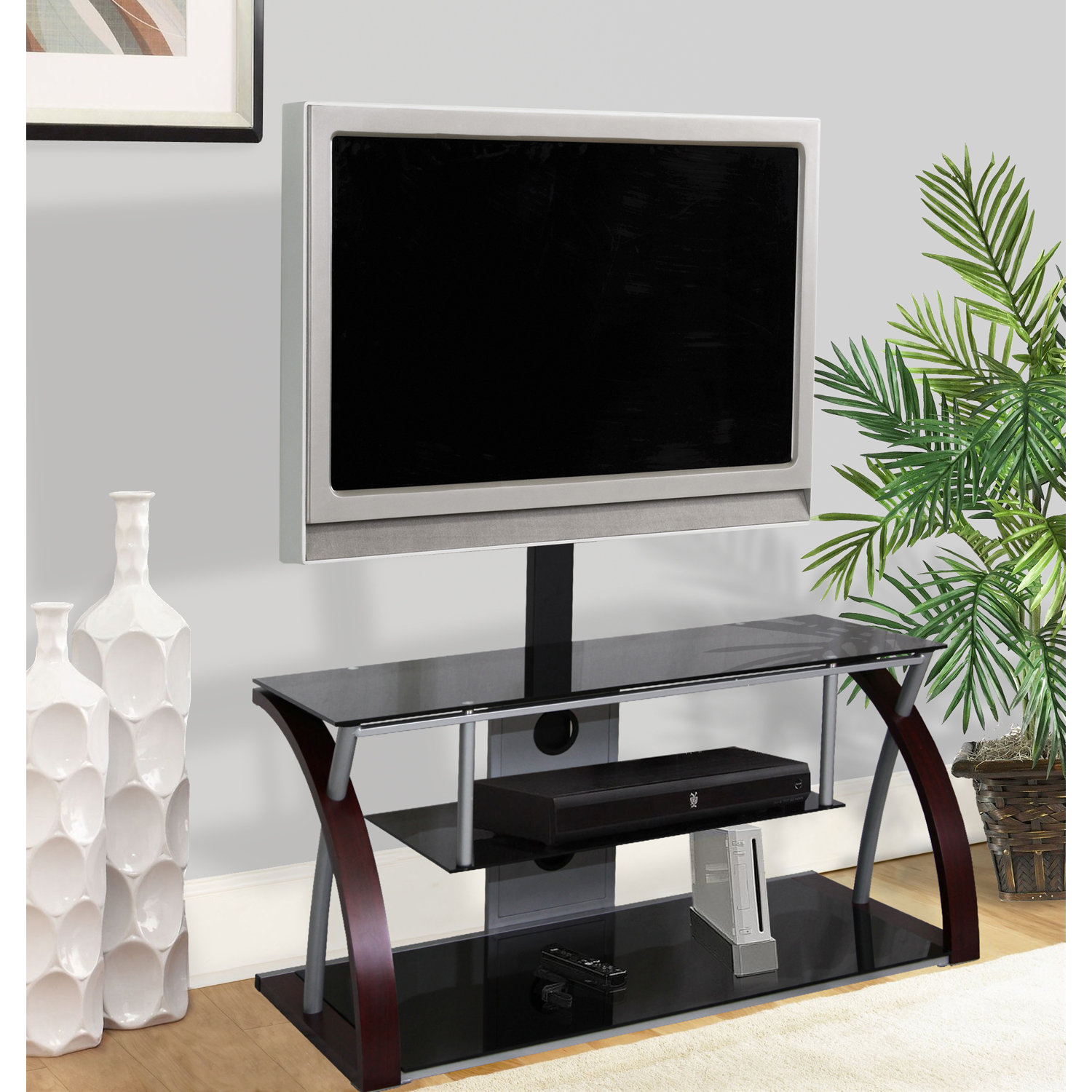 Hazelwood Home Plasma 45" TV Stand & Reviews Wayfair